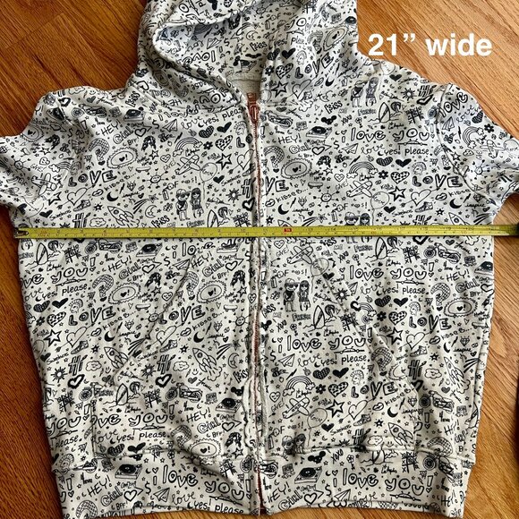 Frank & Eileen Limited Edition Summer School Zip Front Hoodie Size Small - Picture 7 of 13